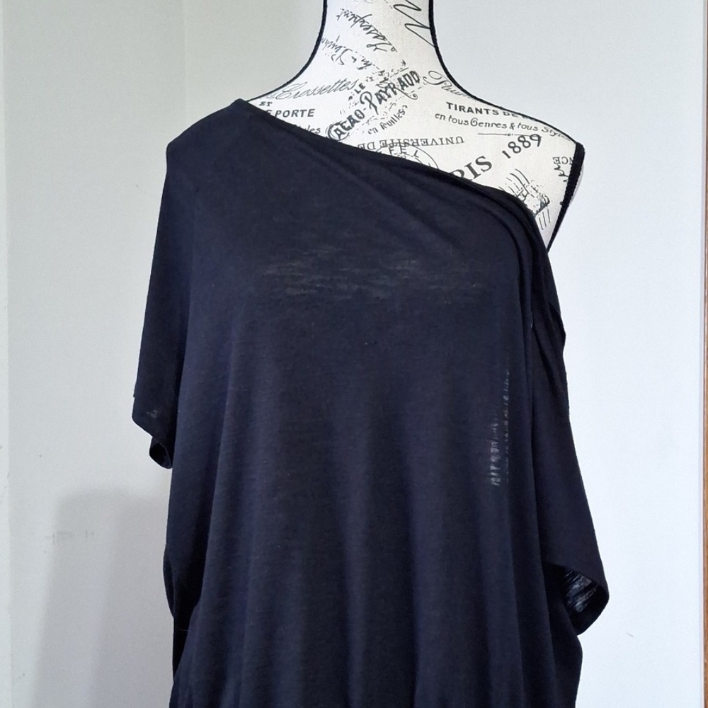 Torrid Black Off-Shoulder Dolman Top
